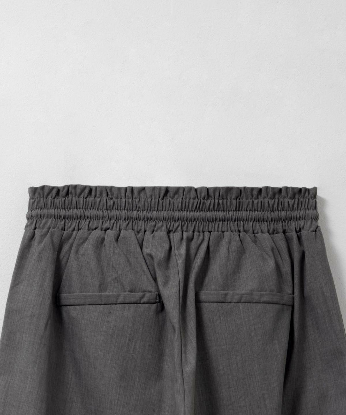 milli de l'air デニムライクセミワイドパンツ レディース