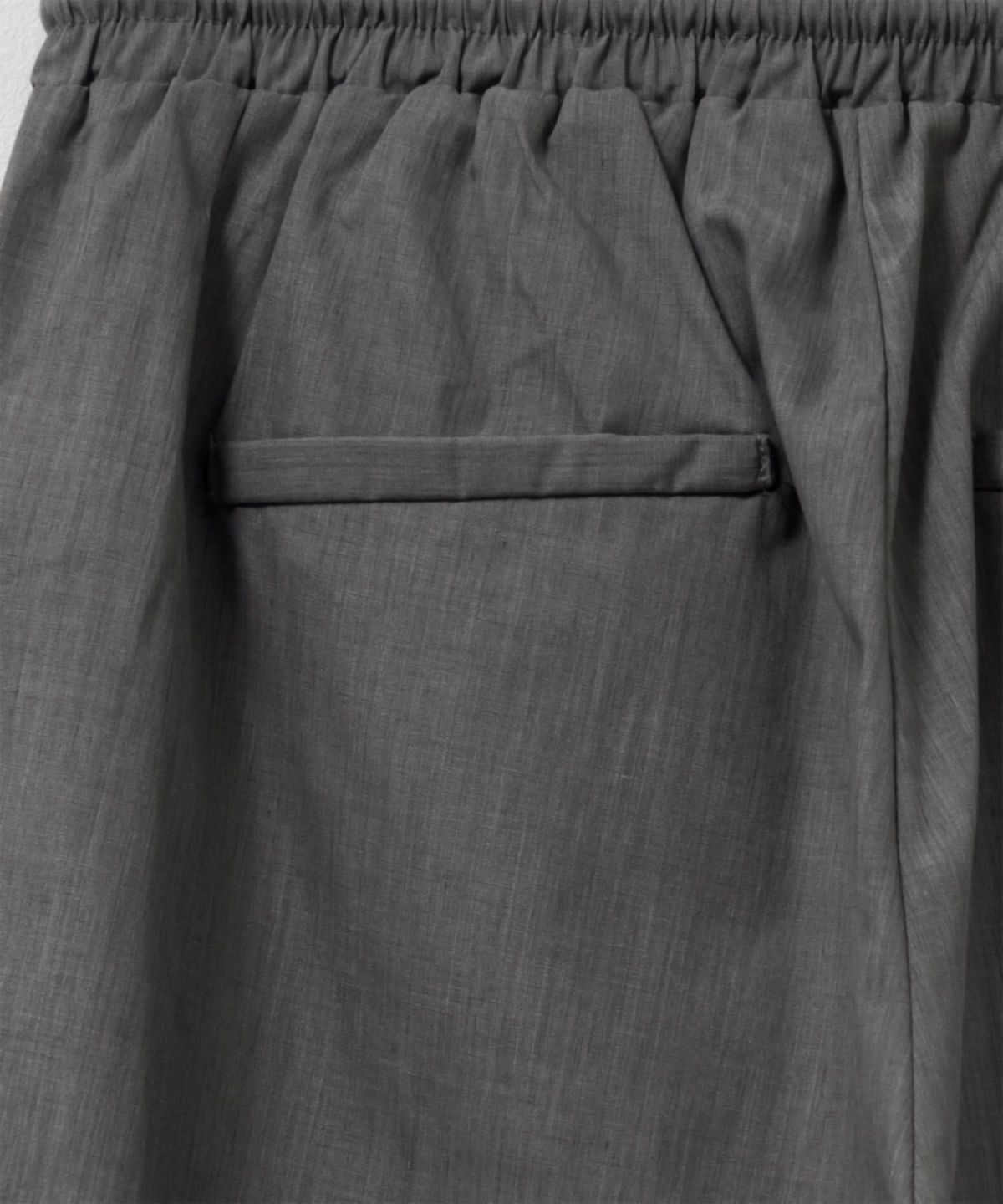 milli de l'air デニムライクセミワイドパンツ レディース