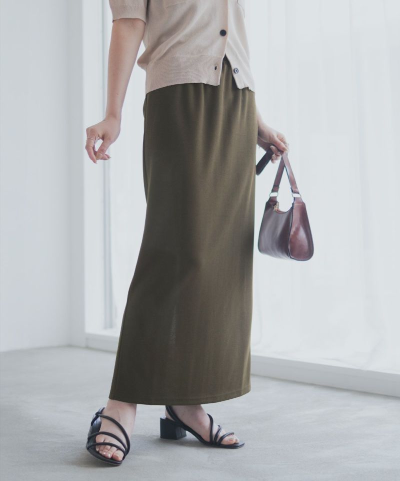 milli de l'air  ジョーゼットナロースカート レディース商品画像-13