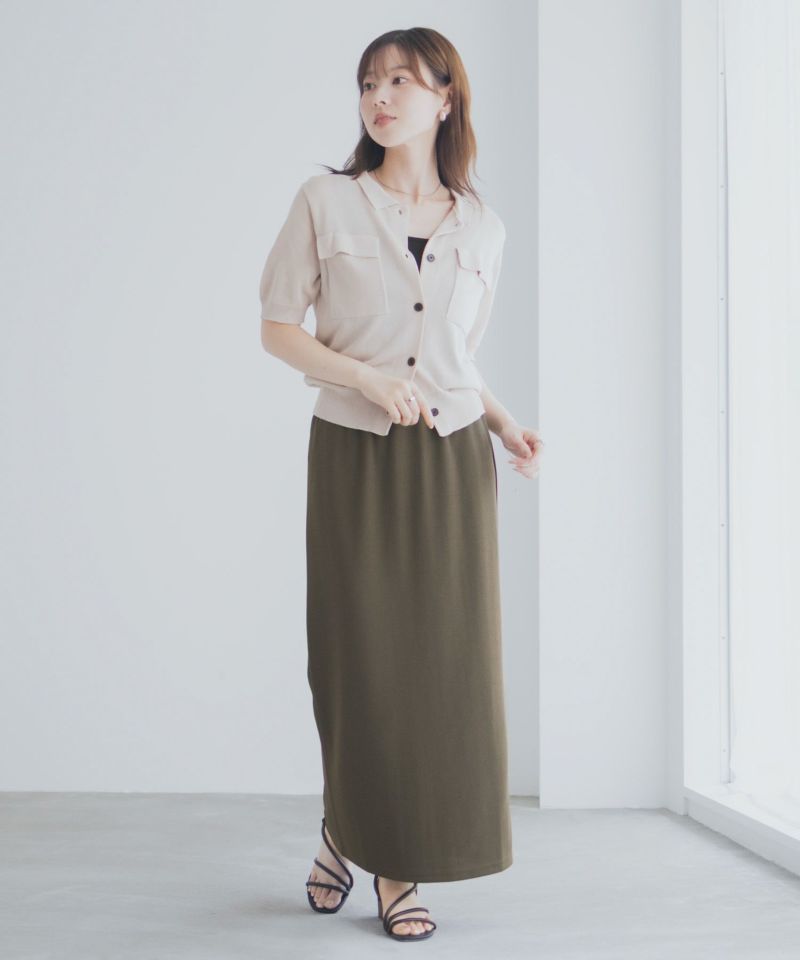 milli de l'air  ジョーゼットナロースカート レディース商品画像-17