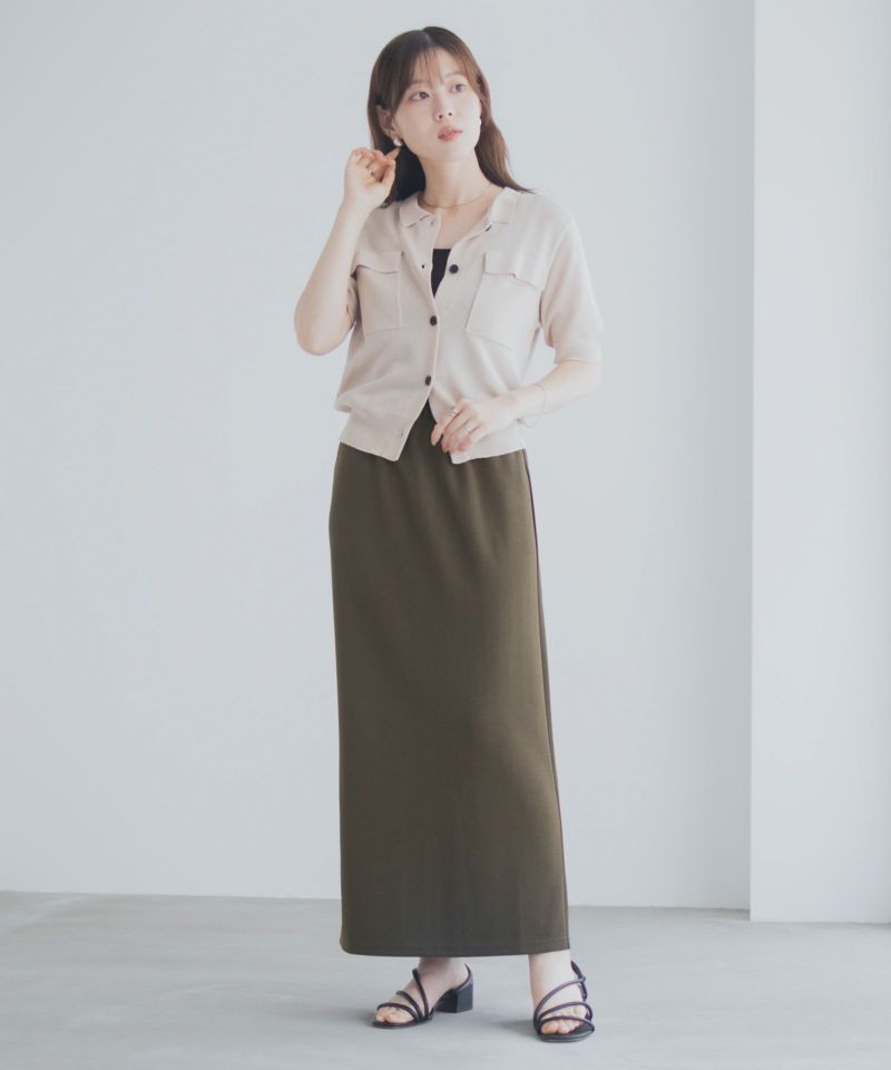 milli de l'air  ジョーゼットナロースカート レディース商品画像-27