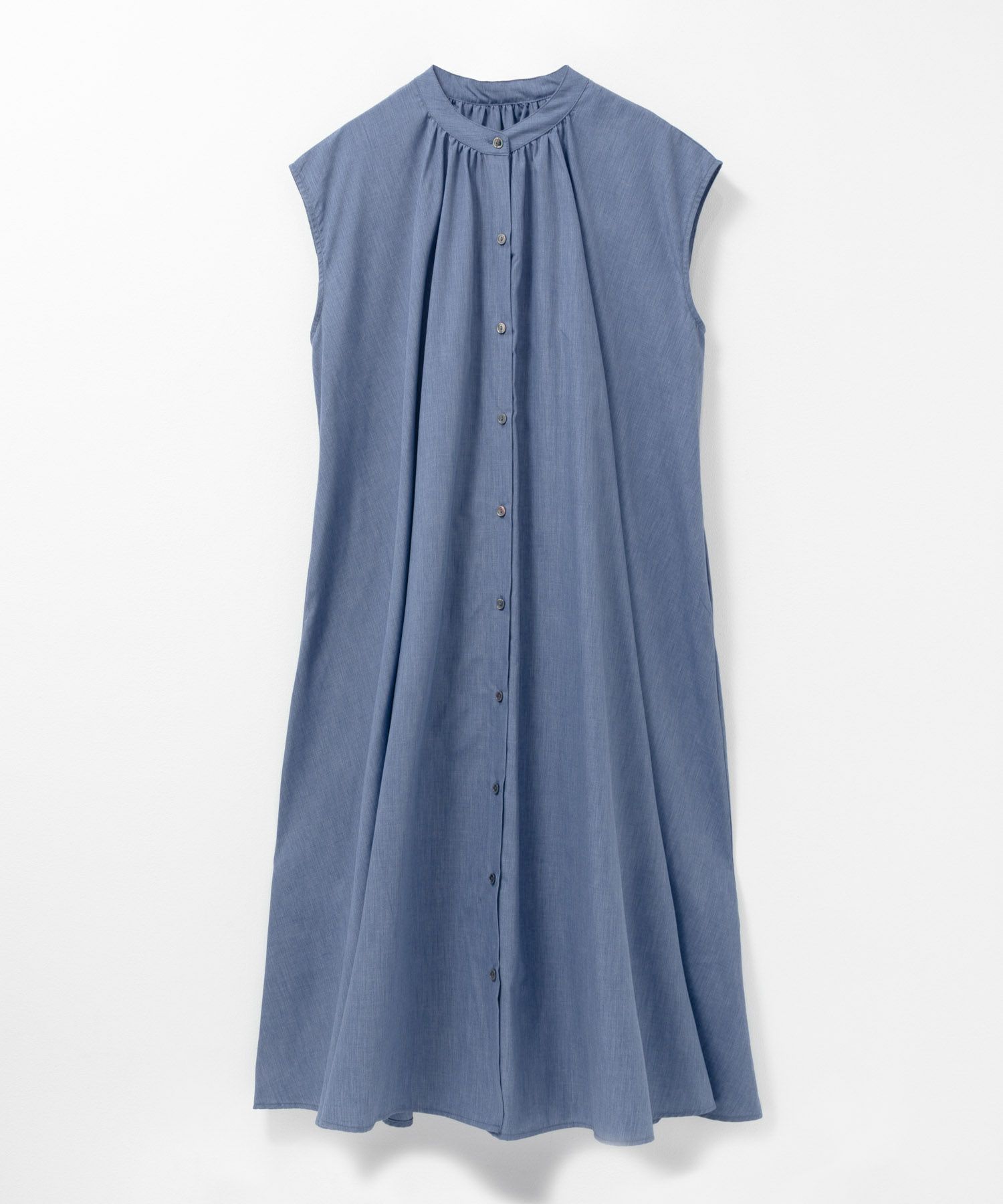 milli de l'air デニムライクシャツワンピース レディース商品画像-1