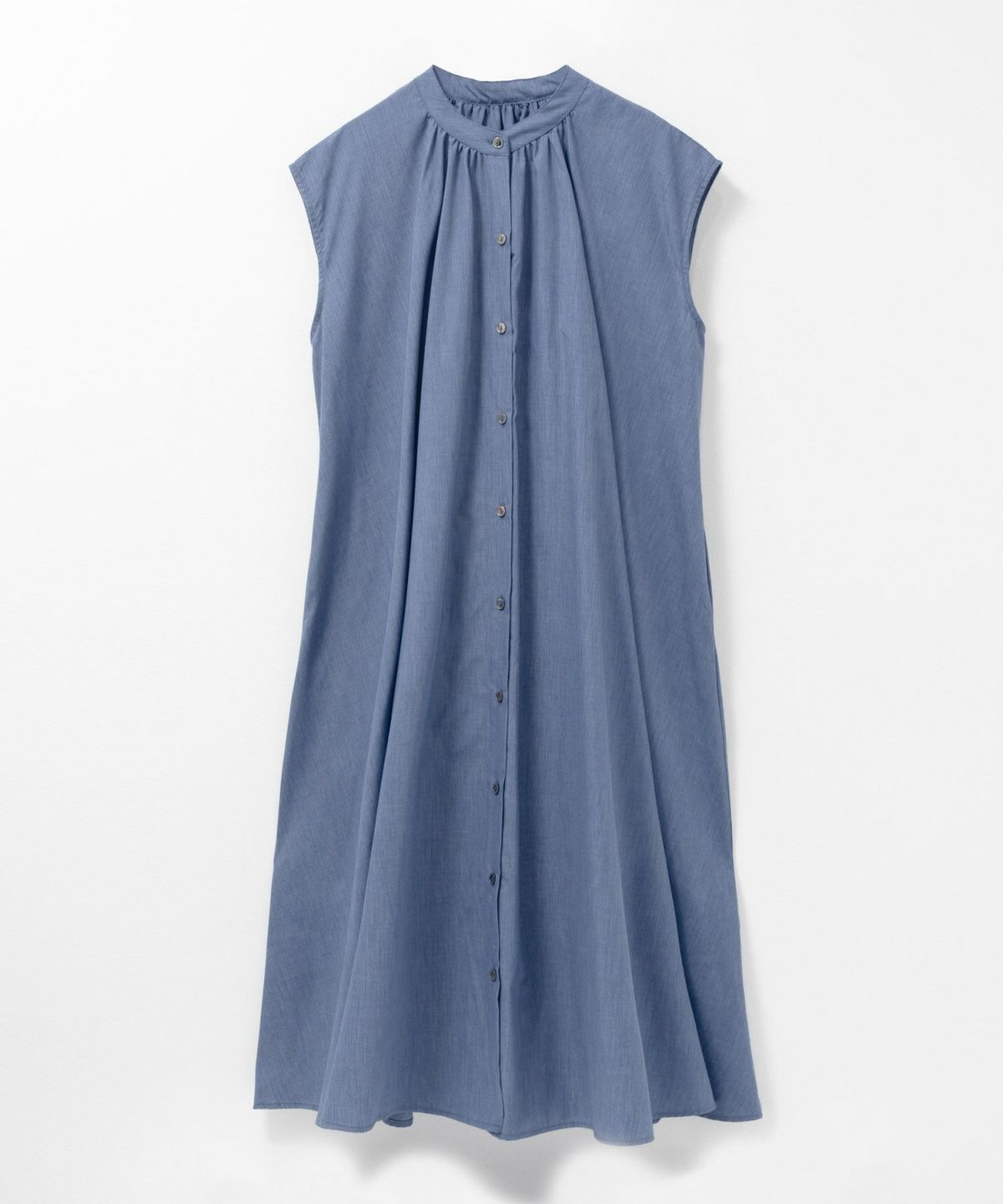 milli de l'air デニムライクシャツワンピース レディース