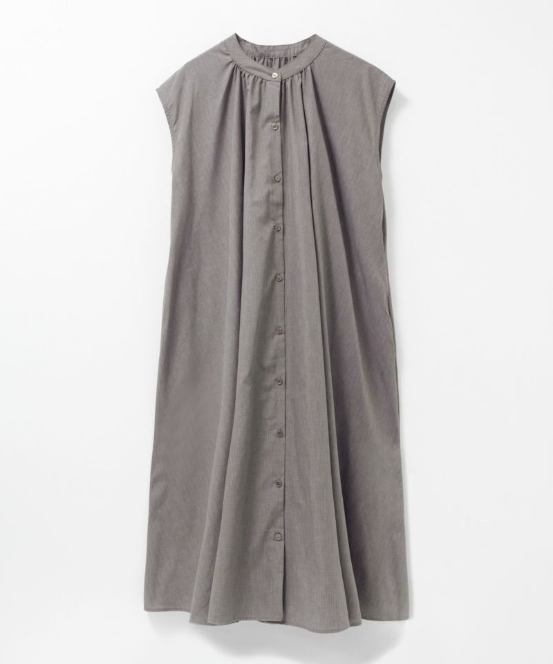 milli de l'air デニムライクシャツワンピース レディース商品画像-3