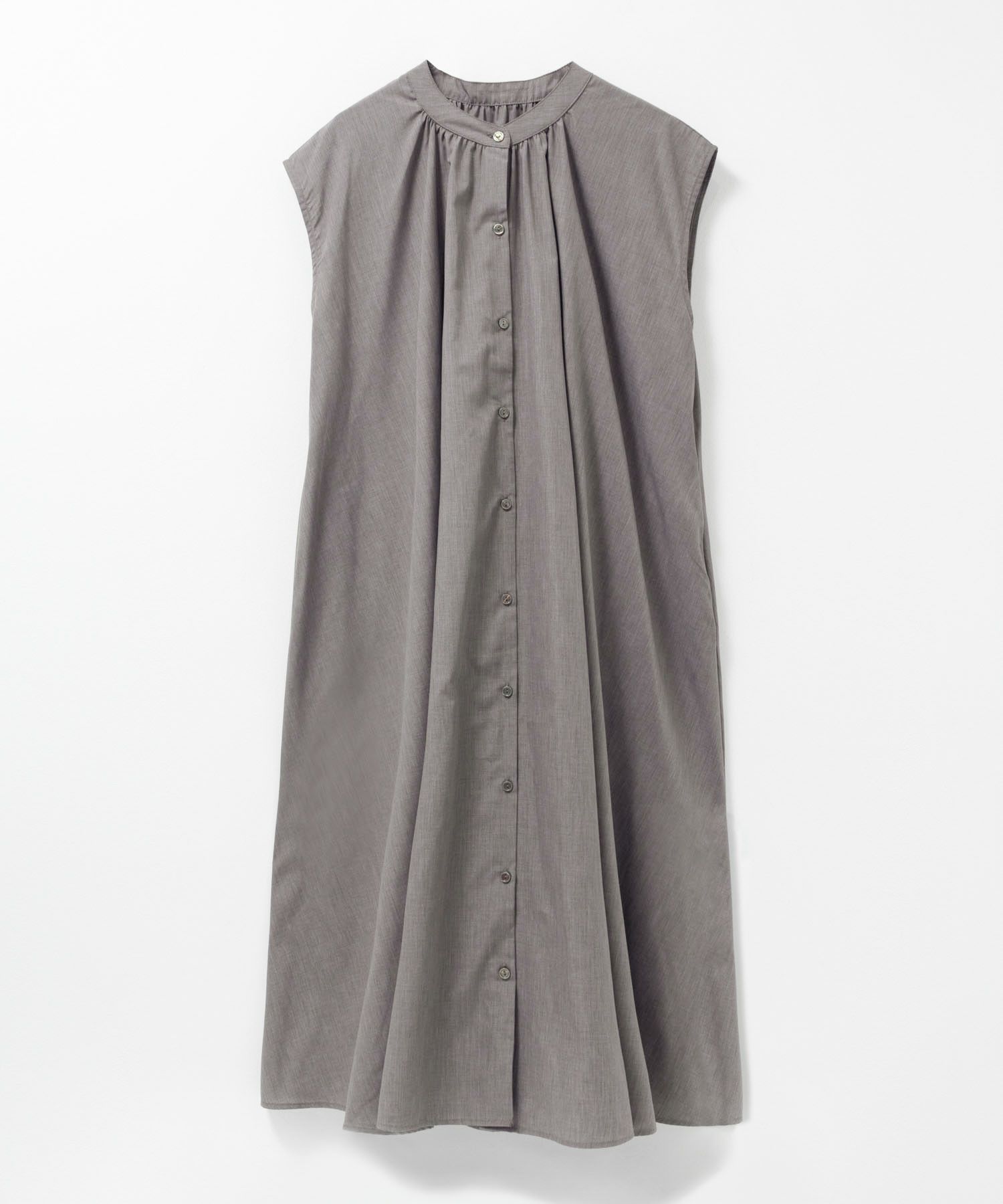 milli de l'air デニムライクシャツワンピース レディース商品画像-3