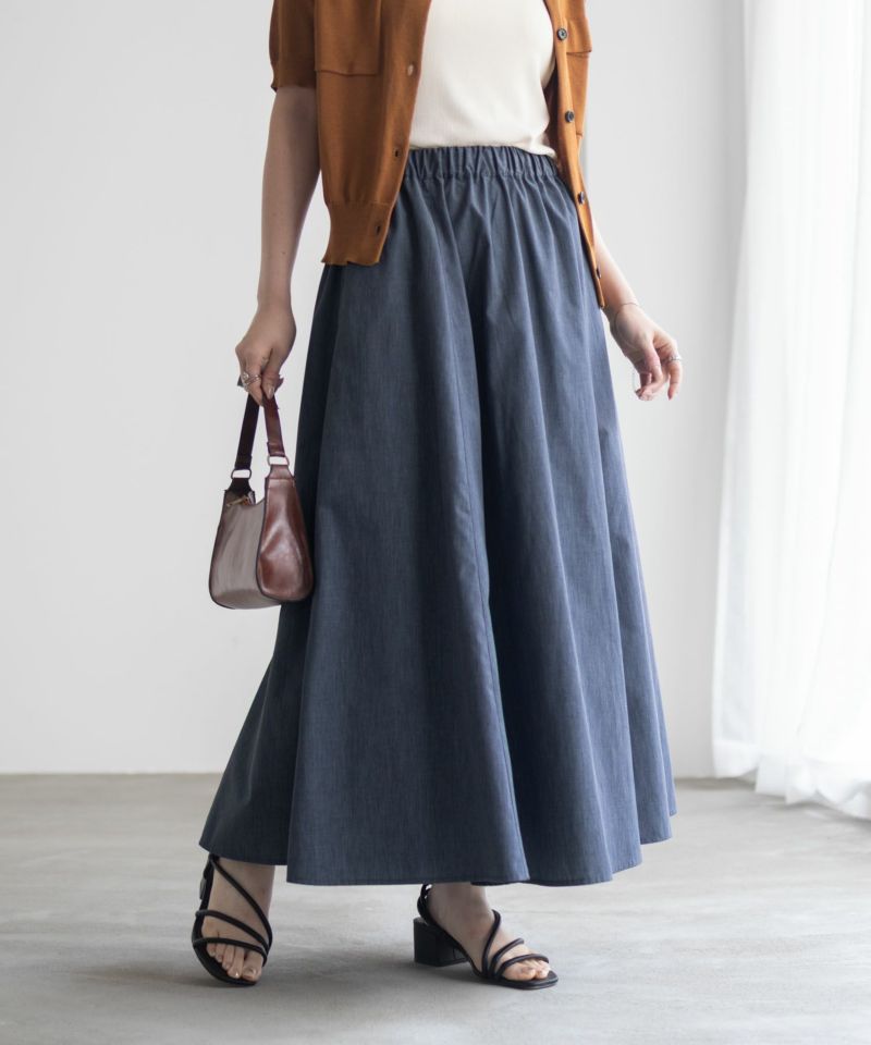 milli de l'air デニムライクスカート レディース商品画像-1