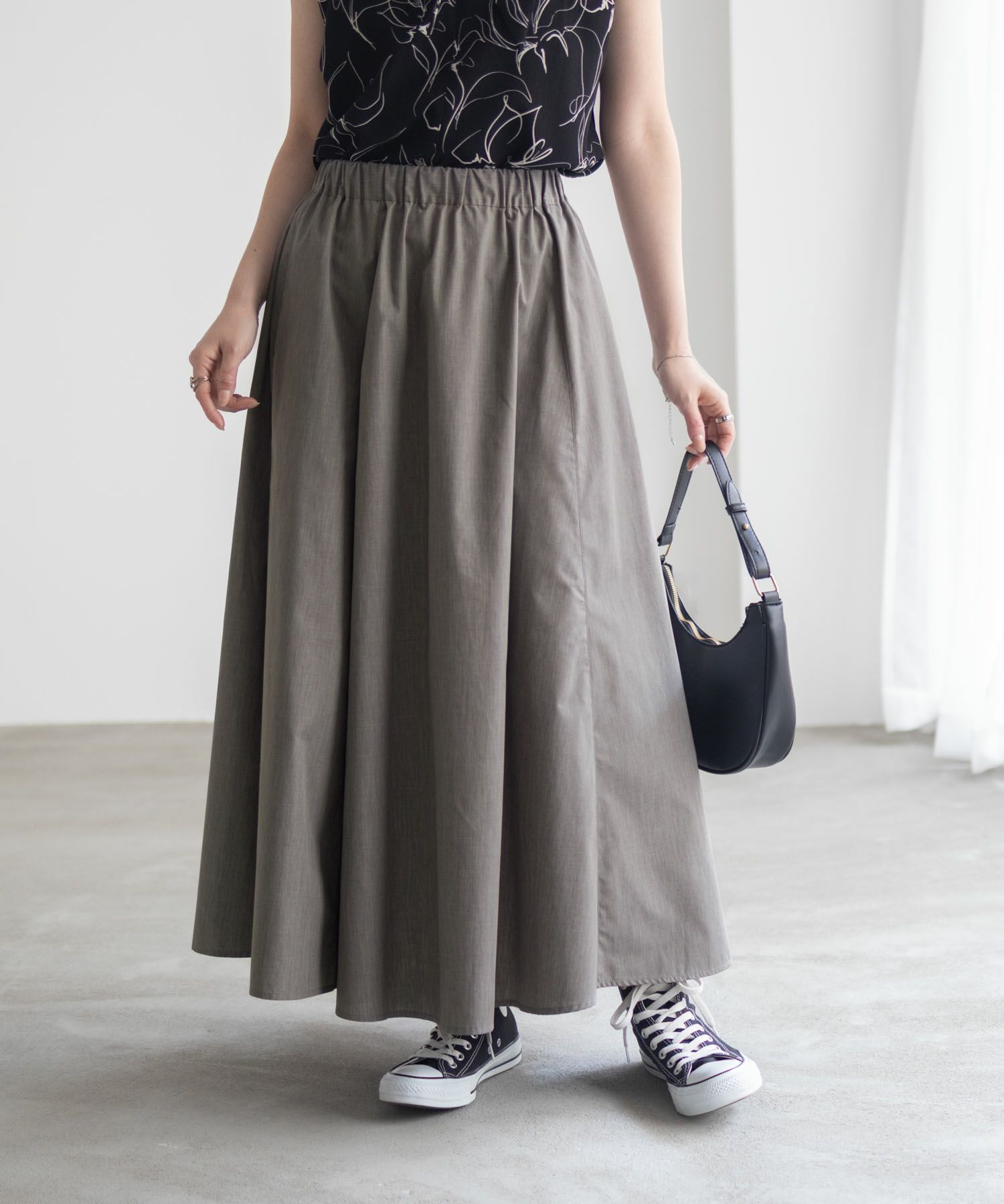 milli de l'air  デニムライクスカート レディース商品画像-2