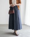 milli de l'air デニムライクスカート レディース商品サムネイル-6