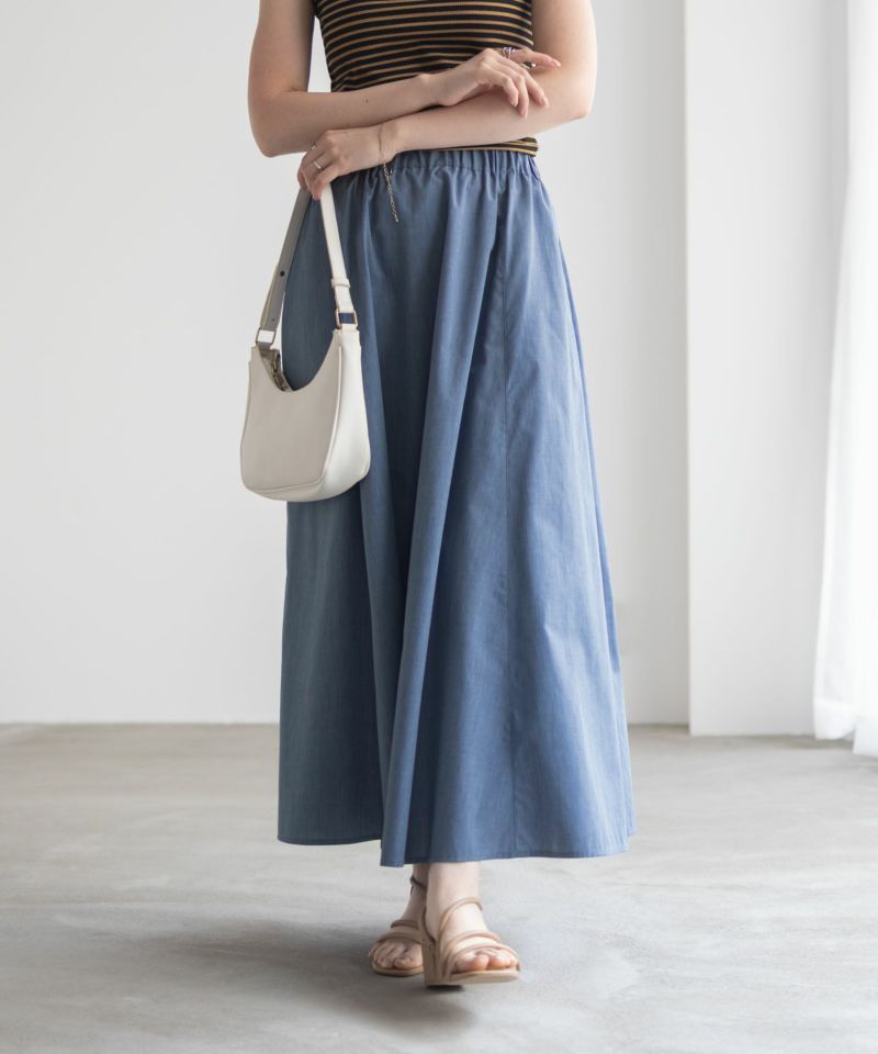 milli de l'air デニムライクスカート レディース商品画像-14
