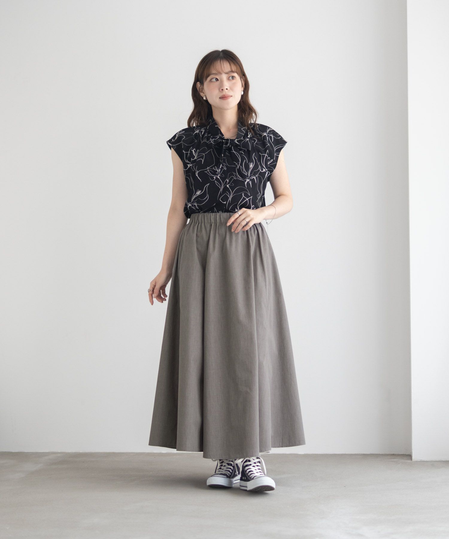 milli de l'air  デニムライクスカート レディース商品画像-28