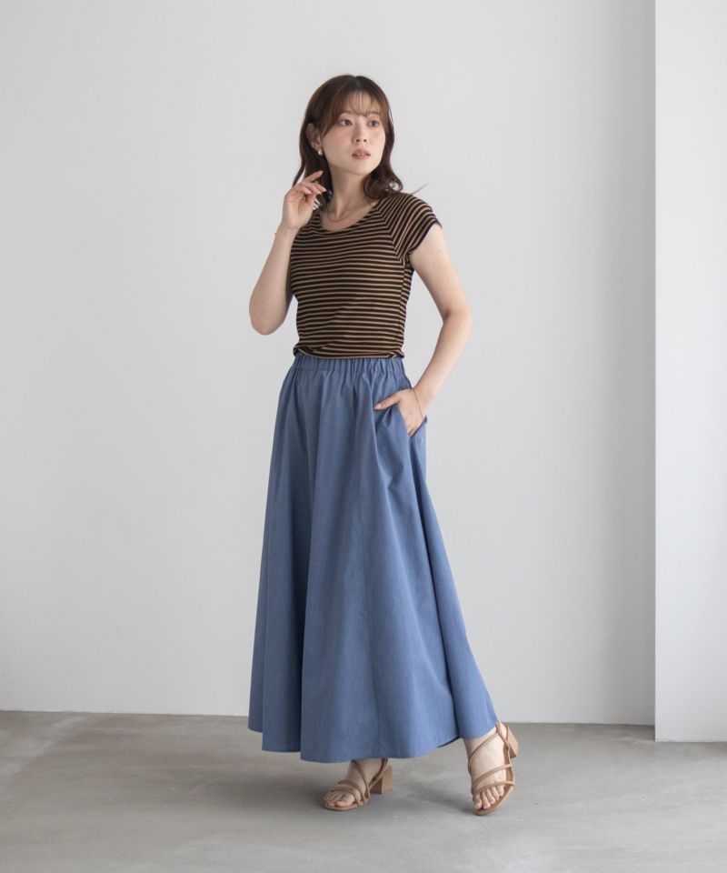 milli de l'air  デニムライクスカート レディース商品画像-29