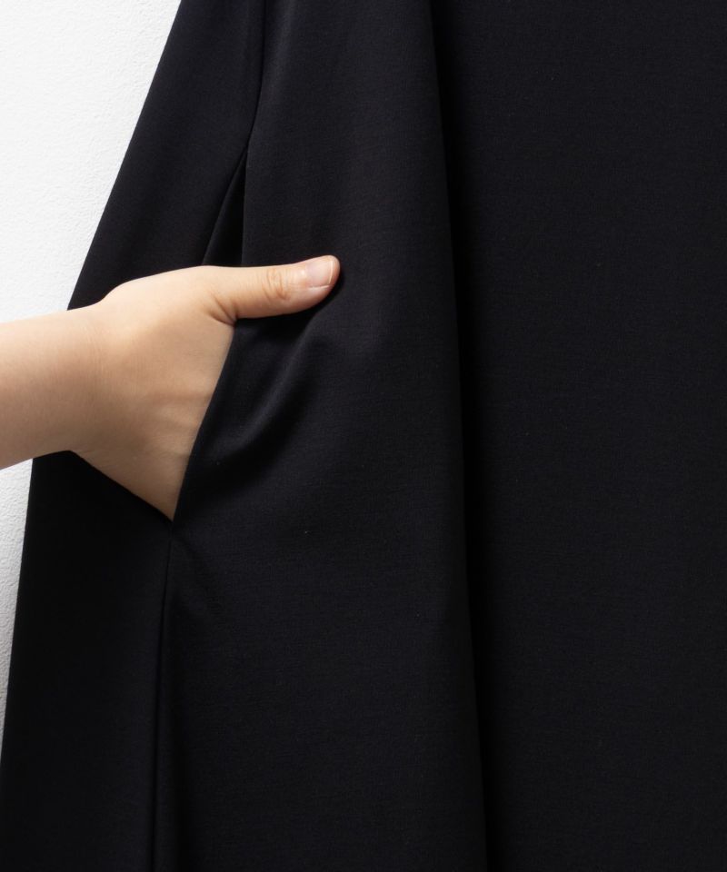 milli de l'air カップ付きセミフレアワンピース レディース商品画像-7