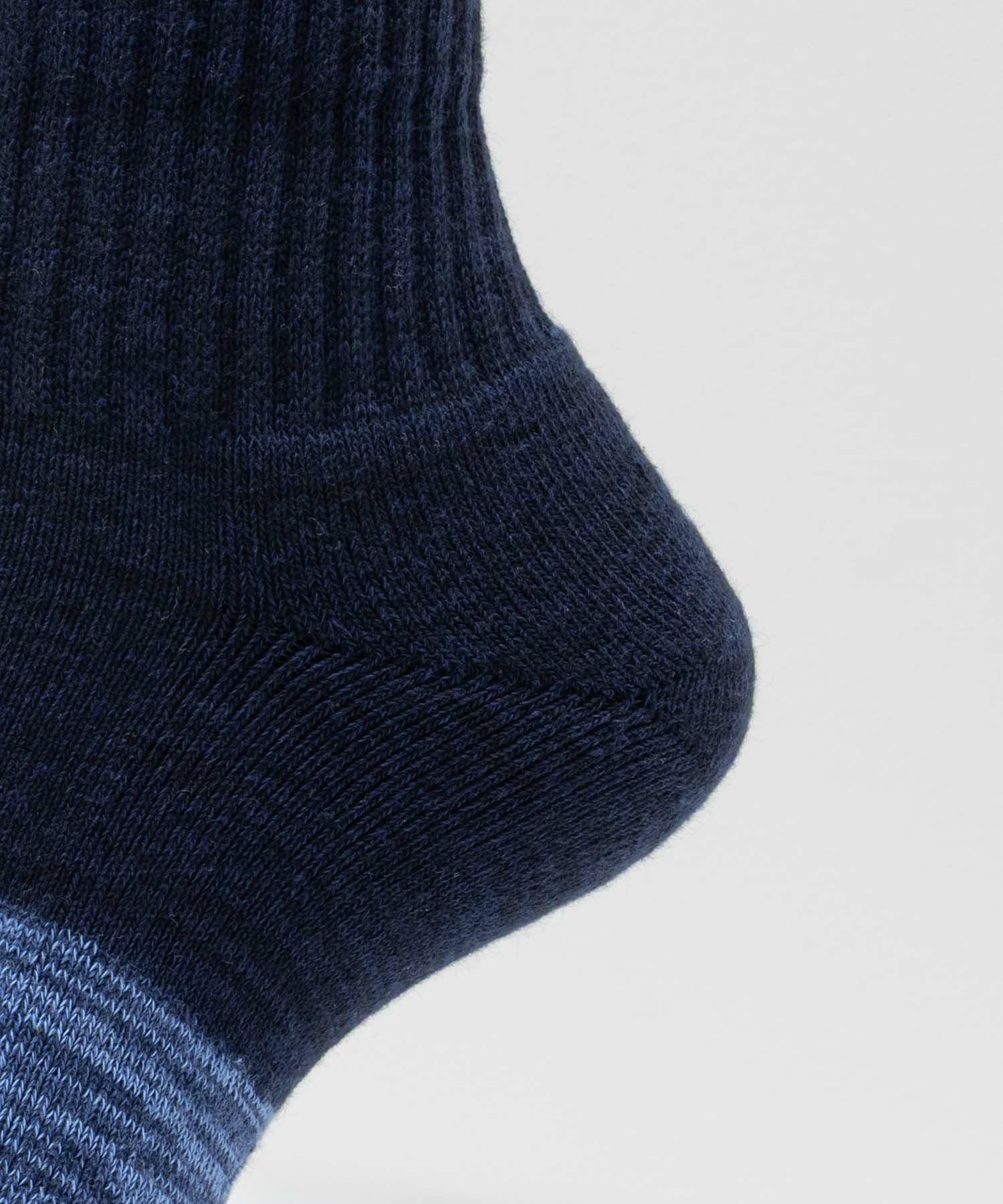 NAVY クォーターソックス カラー切替柄 メンズ