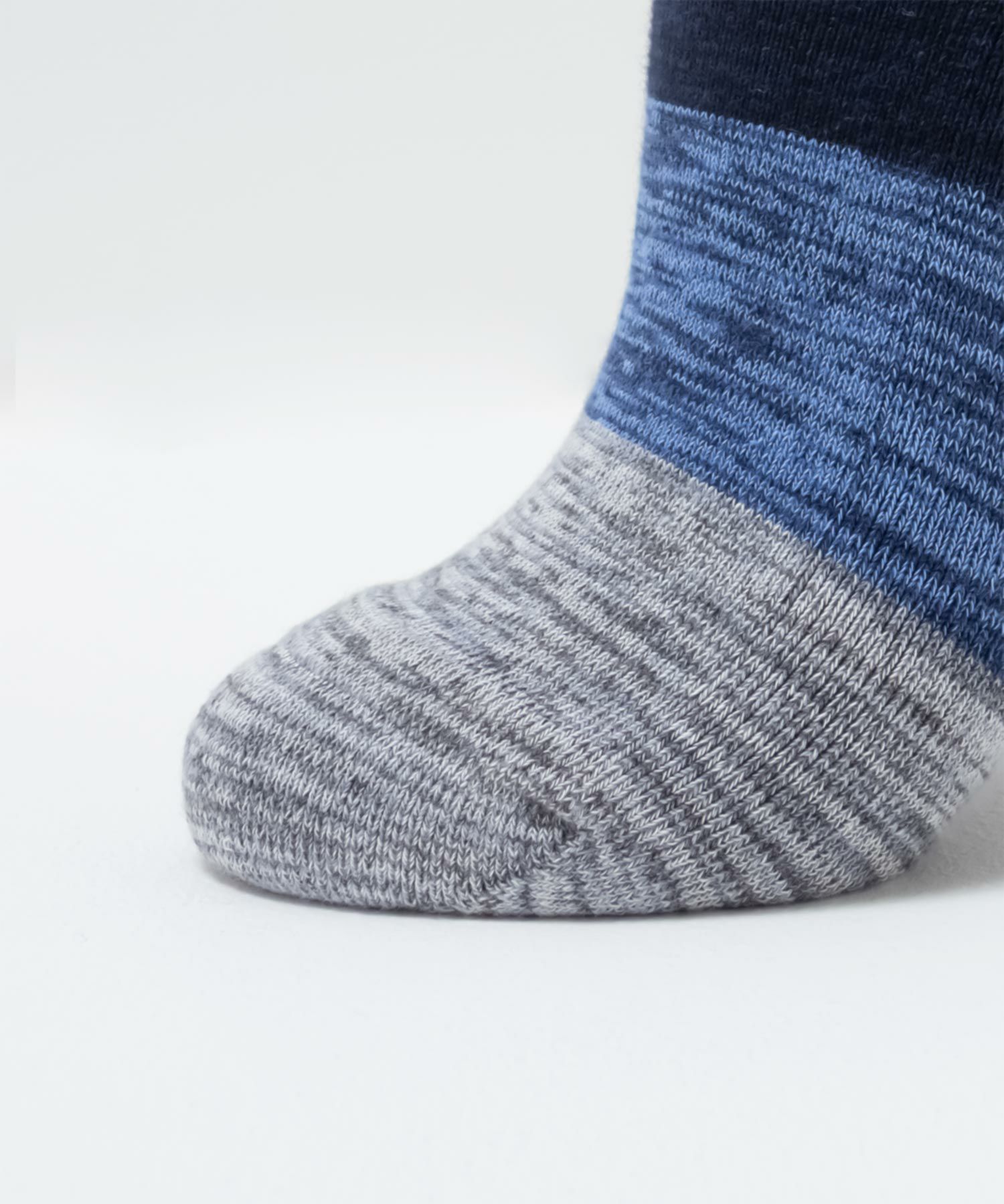 NAVY  クォーターソックス カラー切替柄 メンズ商品画像-10