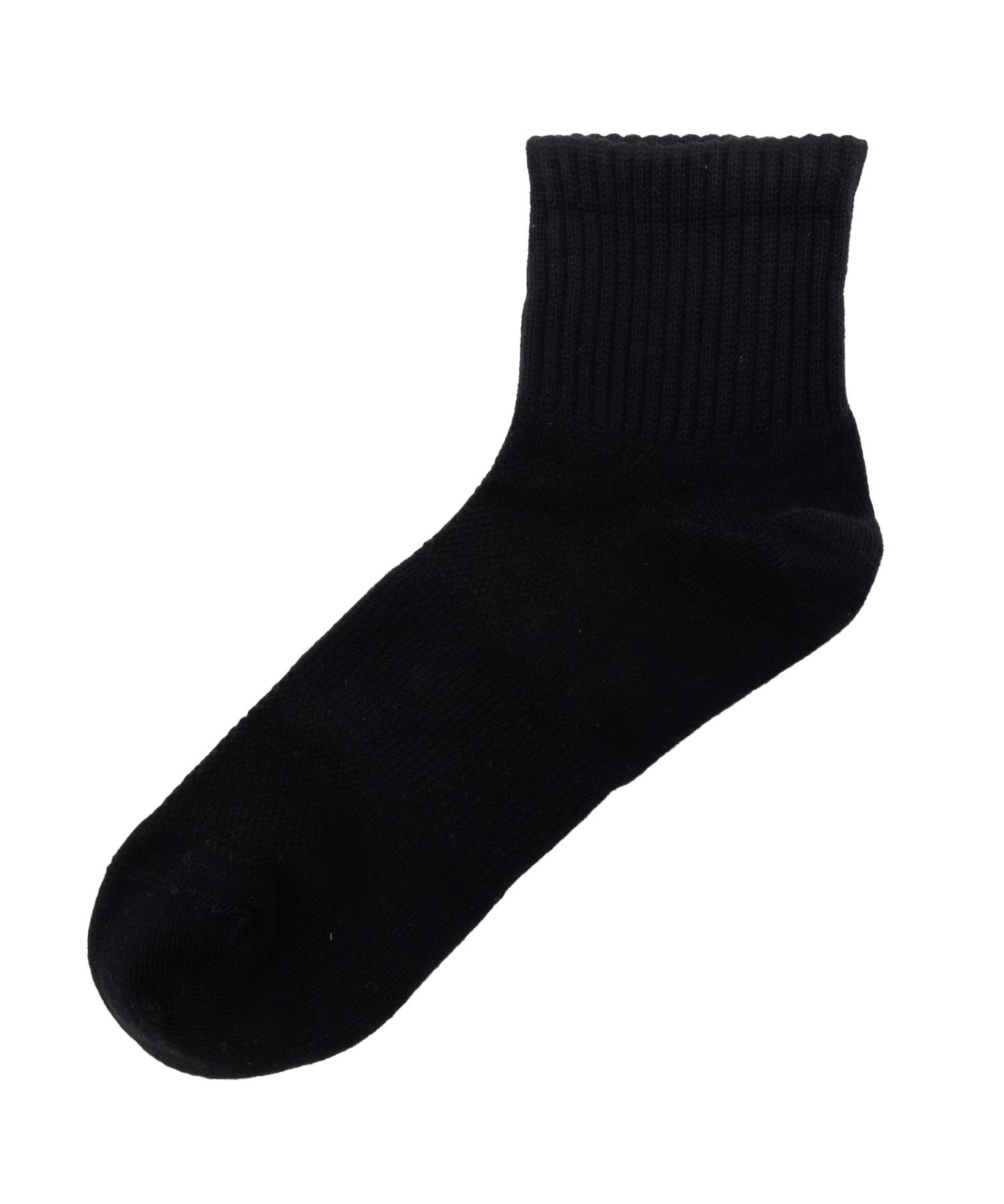 NAVY  クォーターソックス 甲メッシュ DRY快適 メンズ商品サムネイル-6