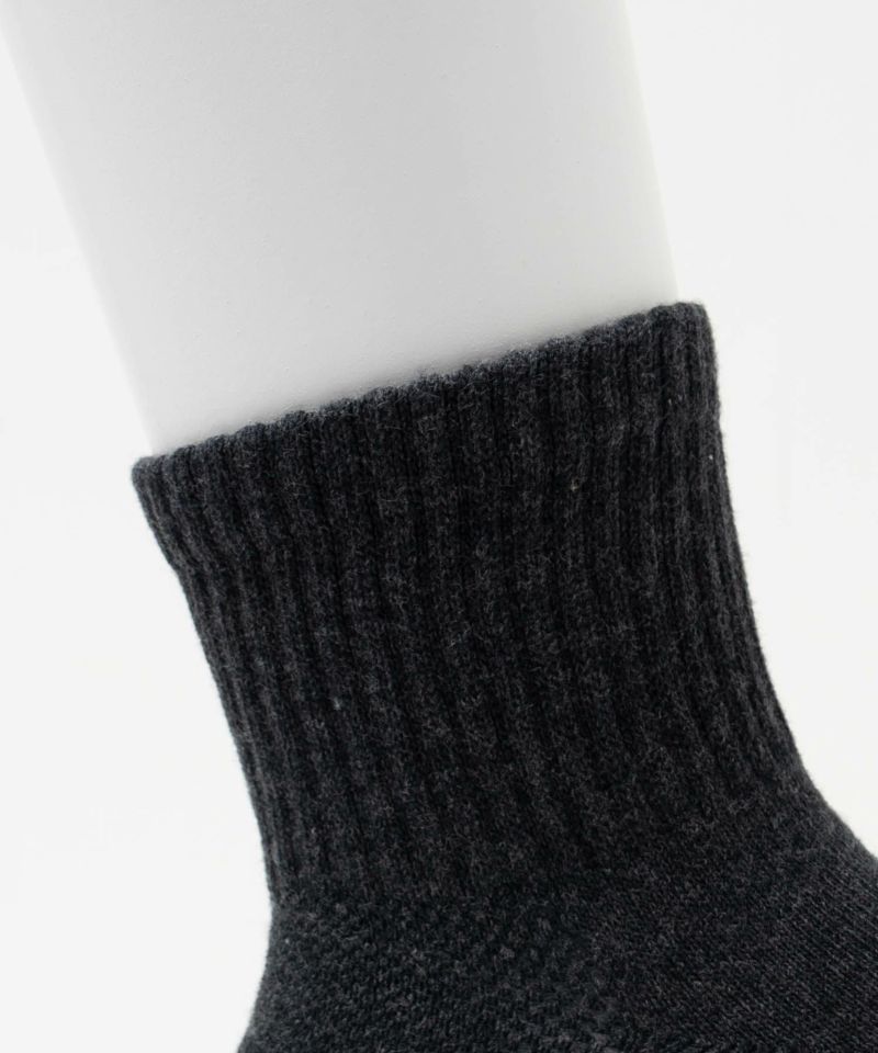 NAVY クォーターソックス 甲メッシュ DRY快適 メンズ商品画像-8