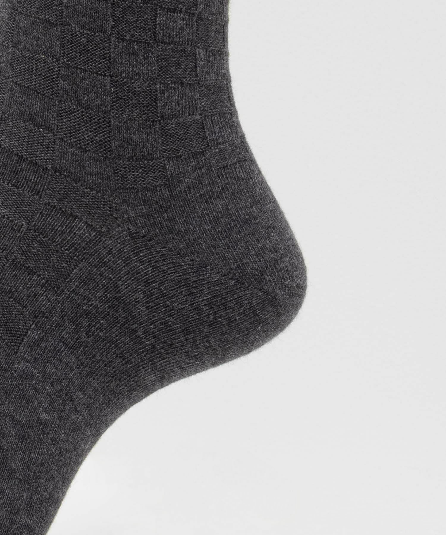 NAVY  クルーソックス ロックチェック柄 メンズ商品サムネイル-7