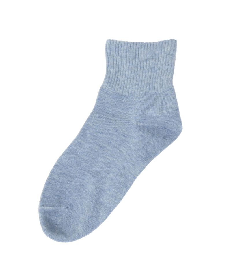 NAVY リブクォーターソックス バンブー素材 レディース商品画像-7