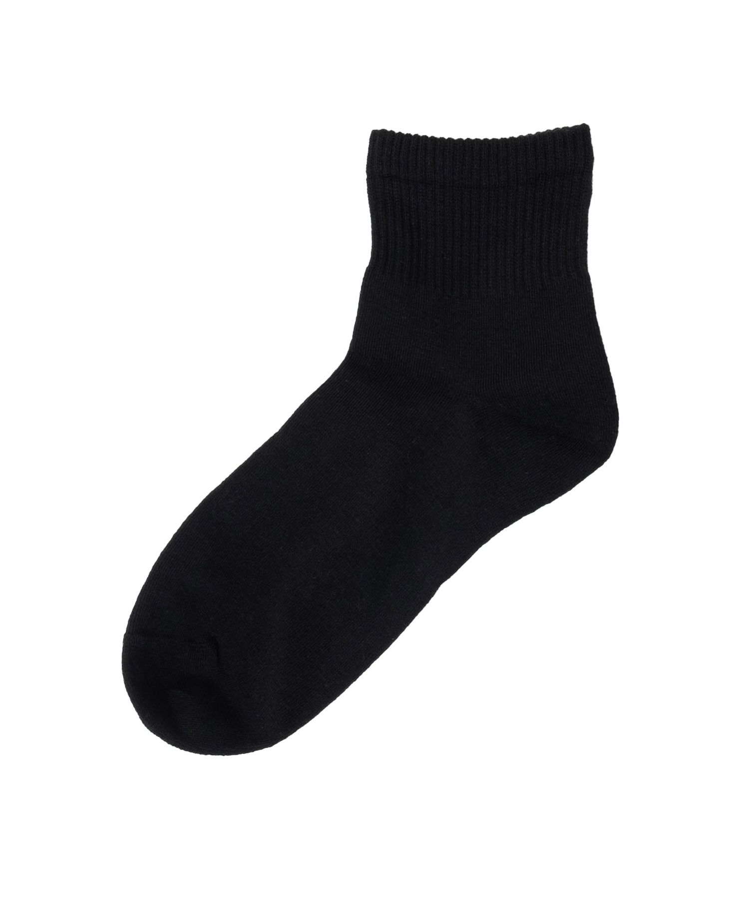 NAVY リブクォーターソックス バンブー素材 レディース商品サムネイル-9