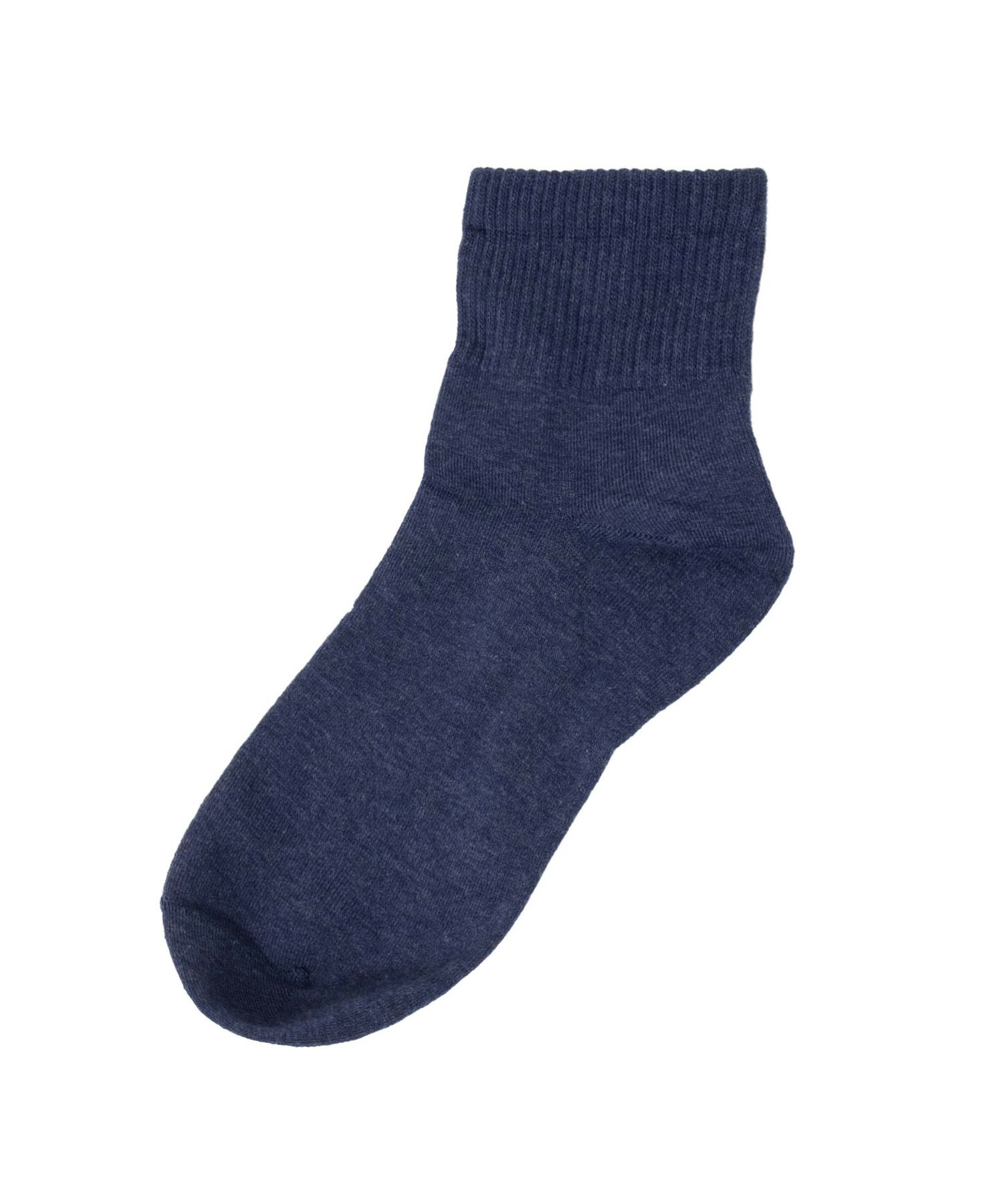 NAVY リブクォーターソックス バンブー素材 レディース商品サムネイル-11