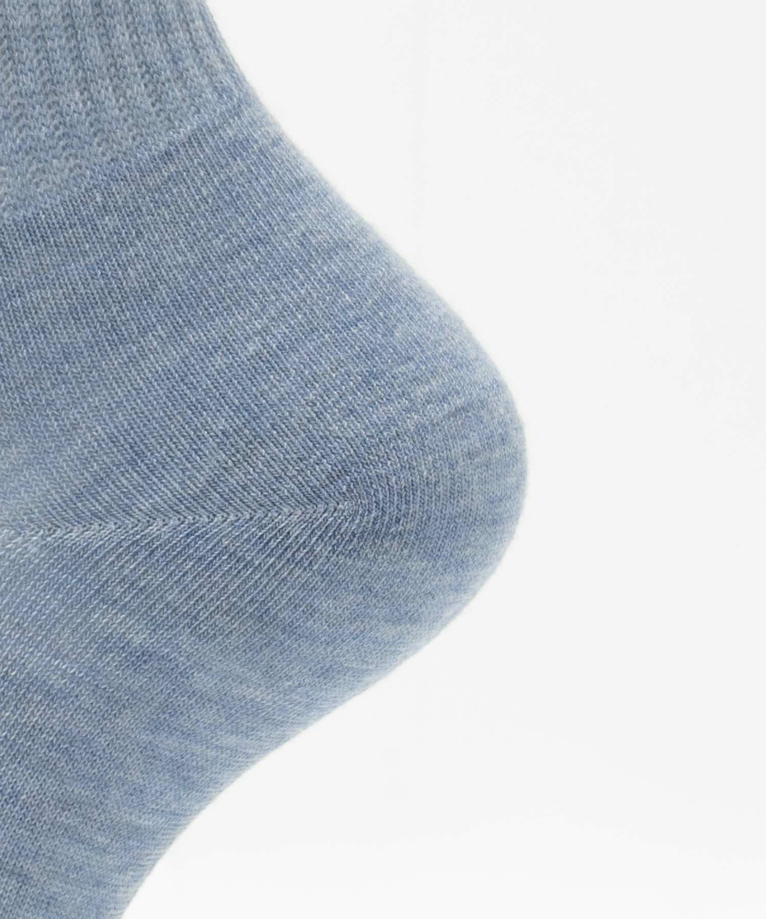 NAVY リブクォーターソックス バンブー素材 レディース