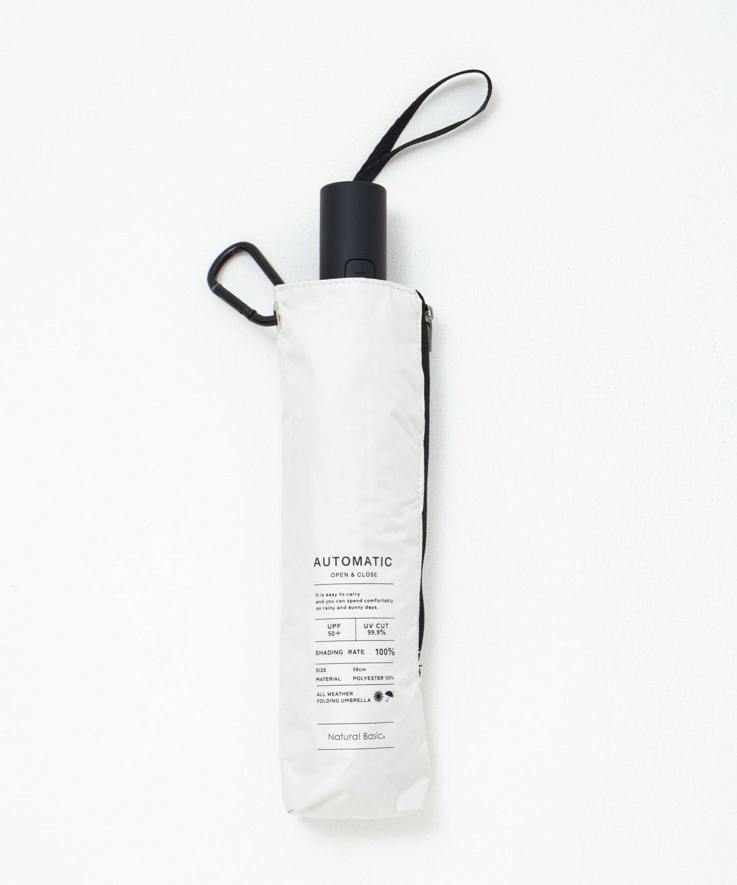 折りたたみ傘 晴雨兼用 日傘 UVカット自動開閉 高遮光商品サムネイル-4