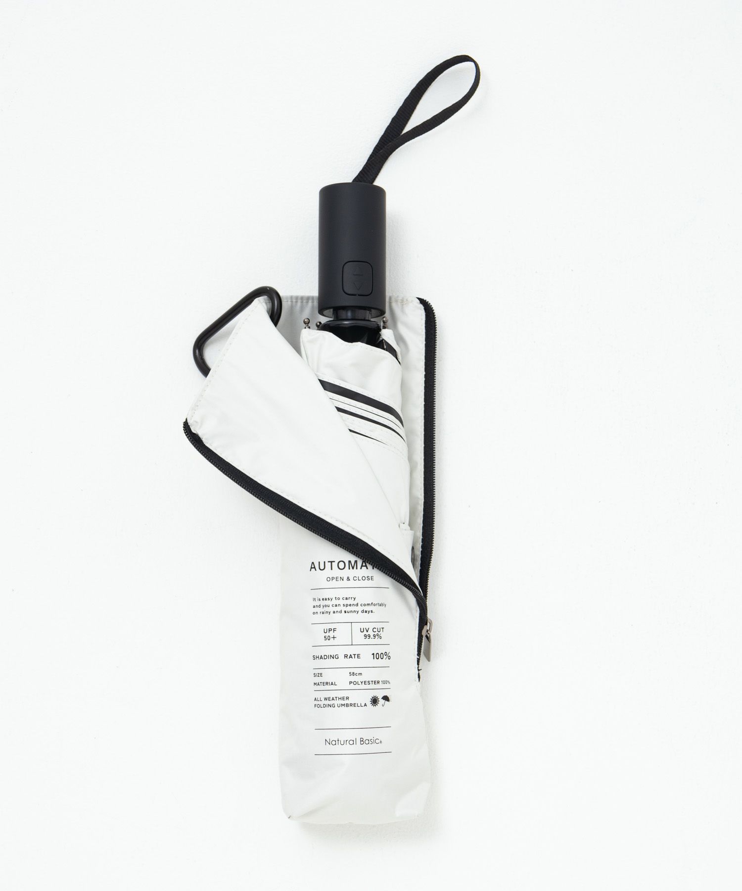 中谷 折りたたみ傘 晴雨兼用 日傘 UVカット自動開閉