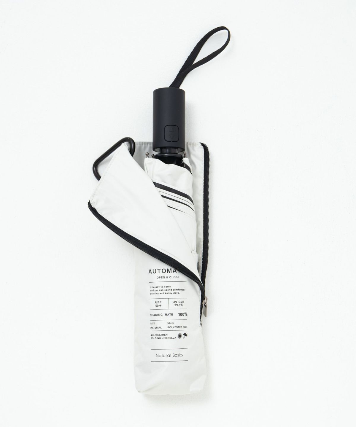 中谷 折りたたみ傘 晴雨兼用 日傘 UVカット自動開閉