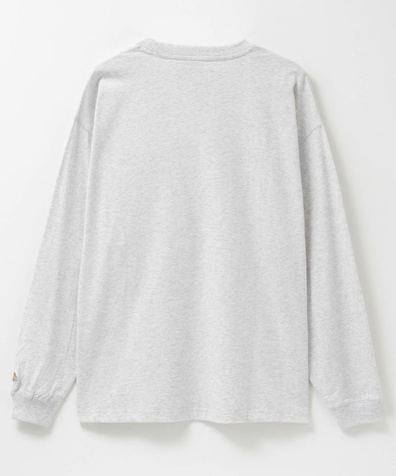 Dickies  ワンポイント刺繍長袖Tシャツ メンズ商品画像-4