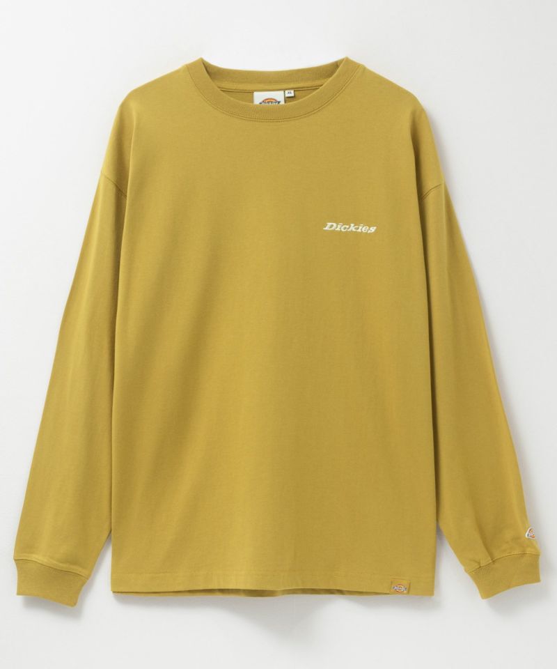 Dickies  ワンポイント刺繍長袖Tシャツ メンズ商品画像-7