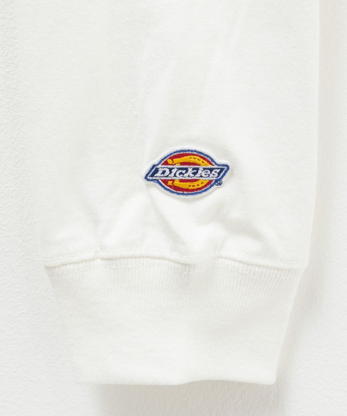 Dickies ワンポイント刺繍長袖Tシャツ メンズ