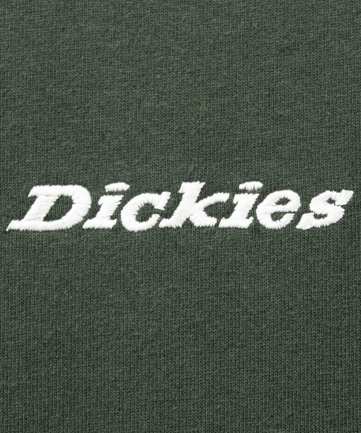 Dickies ワンポイント刺繍長袖Tシャツ メンズ