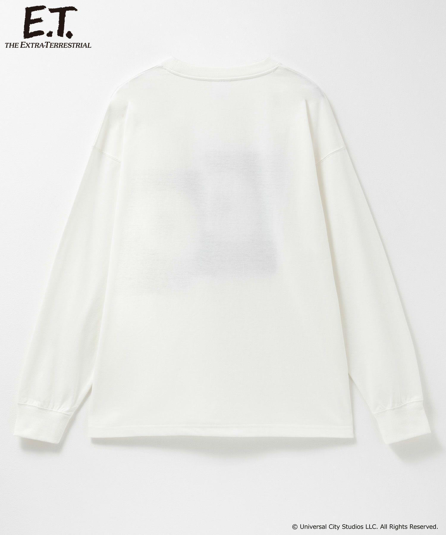 E.T. ピグメント調長袖Tシャツ メンズ