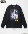 STAR WARS ピグメント調長袖Tシャツ メンズ