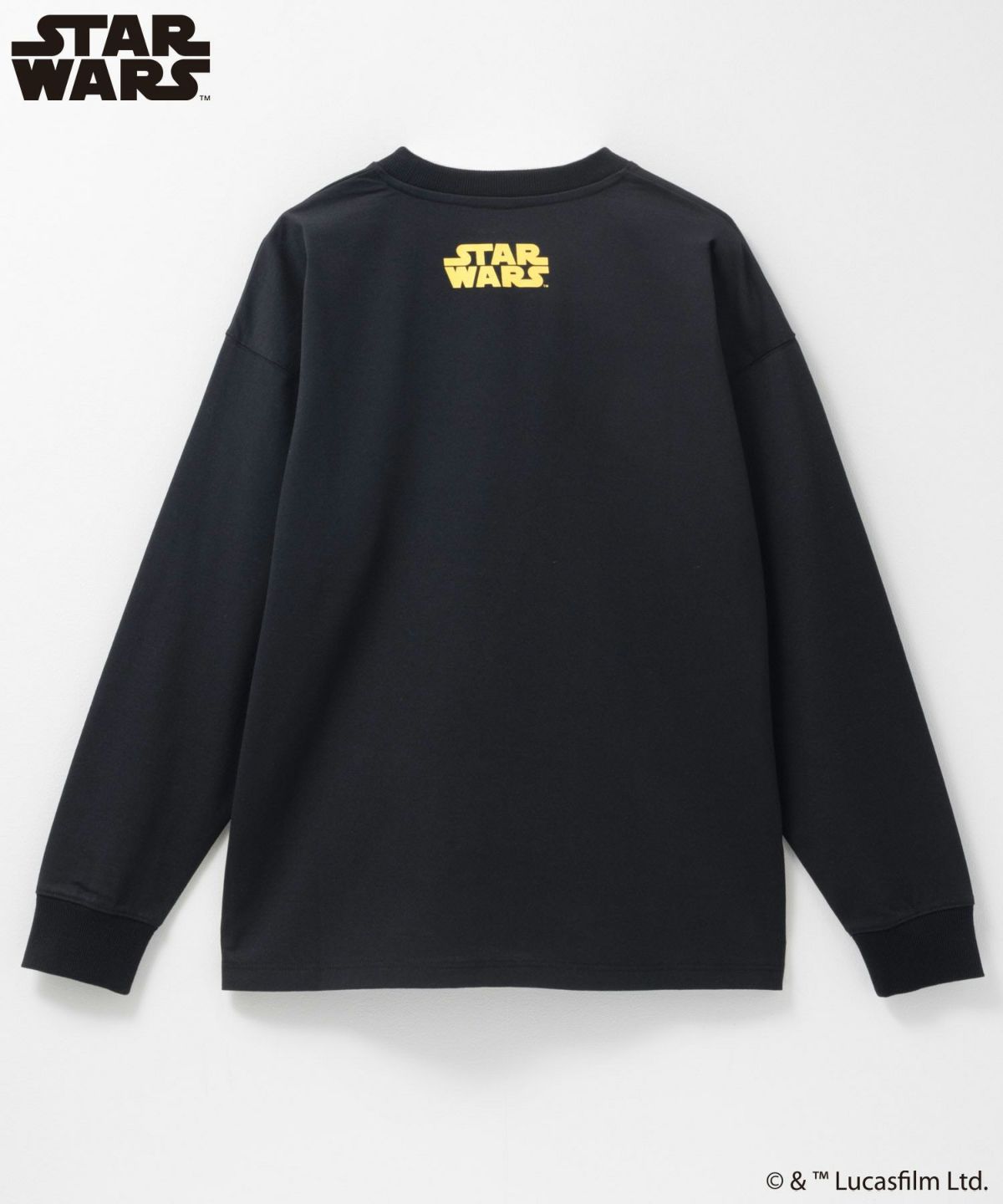 STAR WARS ピグメント調長袖Tシャツ メンズ
