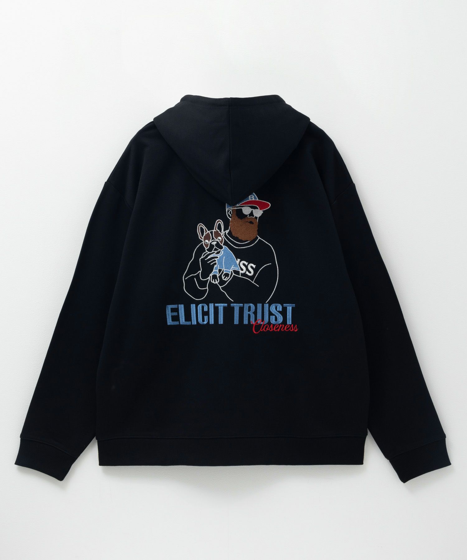 ひげサガラ裏毛ジップパーカー メンズ商品サムネイル-7