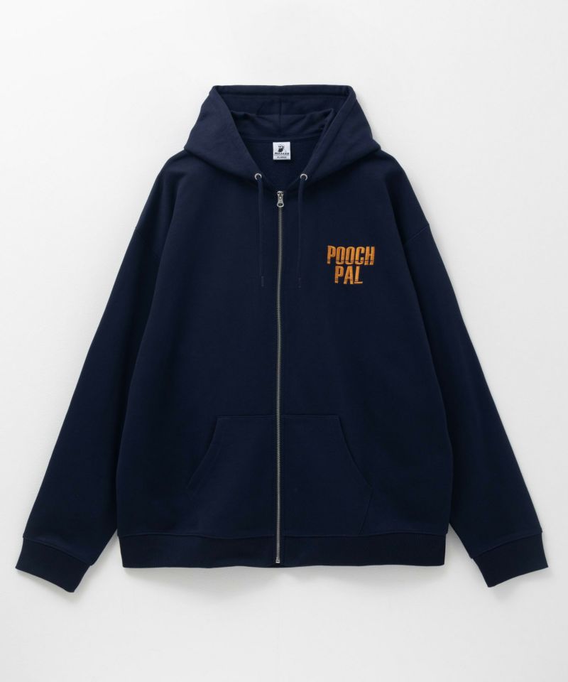 ひげサガラ裏毛ジップパーカー メンズ商品画像-8