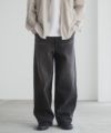 NAVY 毎日はきたくなるデニム「マイデニ」 バレルレッグ ワイドパンツ メンズ