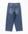 NAVY  毎日はきたくなるデニム「マイデニ」 バレルレッグ ワイドパンツ メンズ商品サムネイル-21