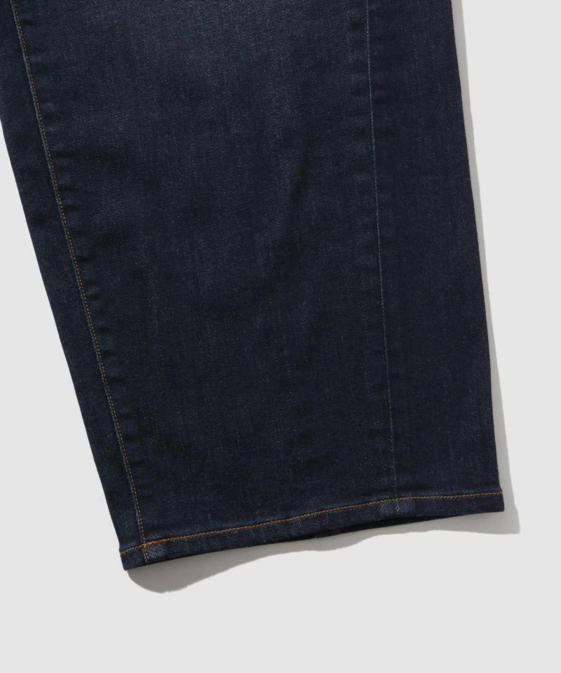 NAVY  毎日はきたくなるデニム「マイデニ」 バレルレッグ ワイドパンツ メンズ商品画像-26