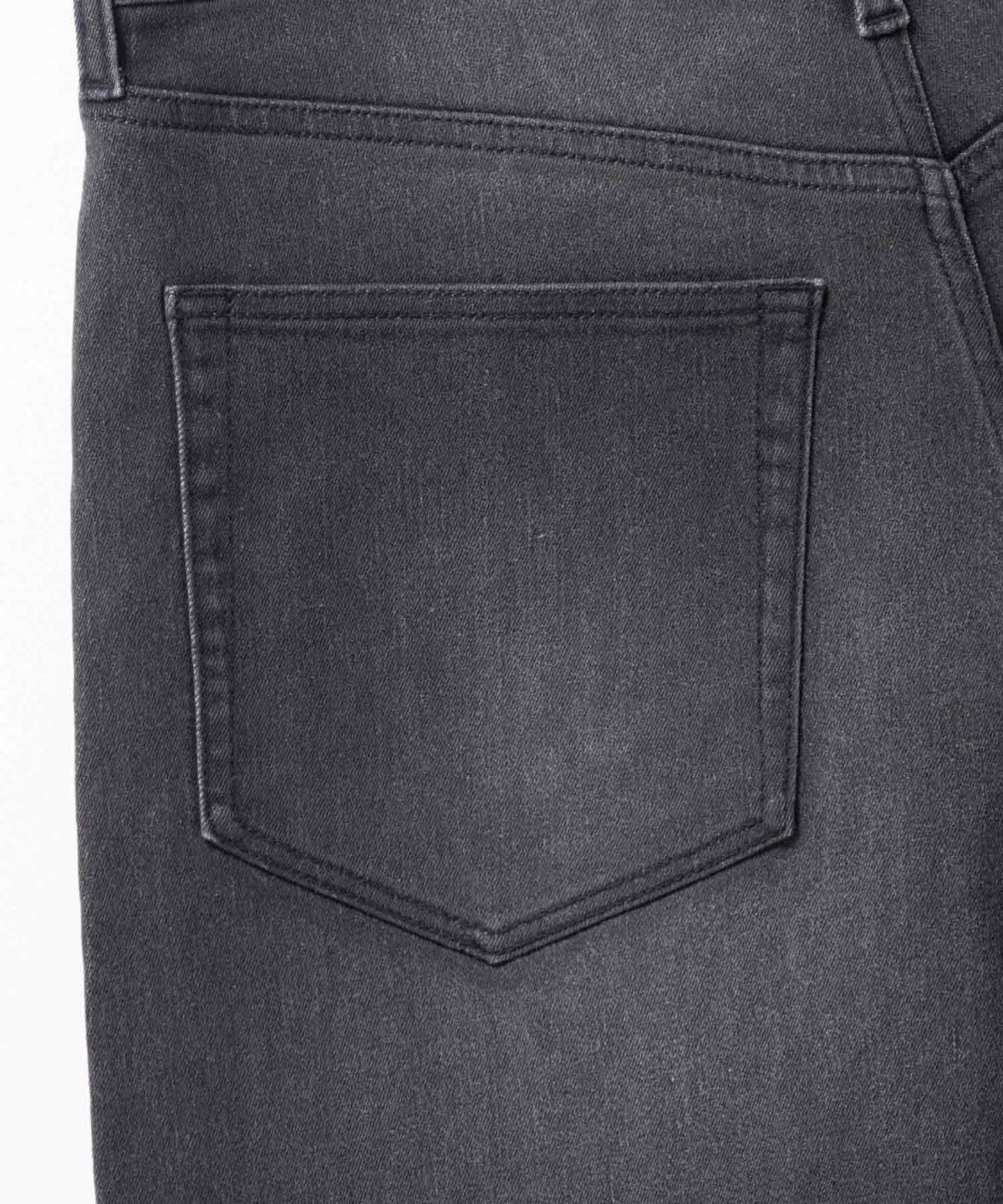 NAVY 毎日はきたくなるデニム「マイデニ」 バレルレッグ ワイドパンツ メンズ