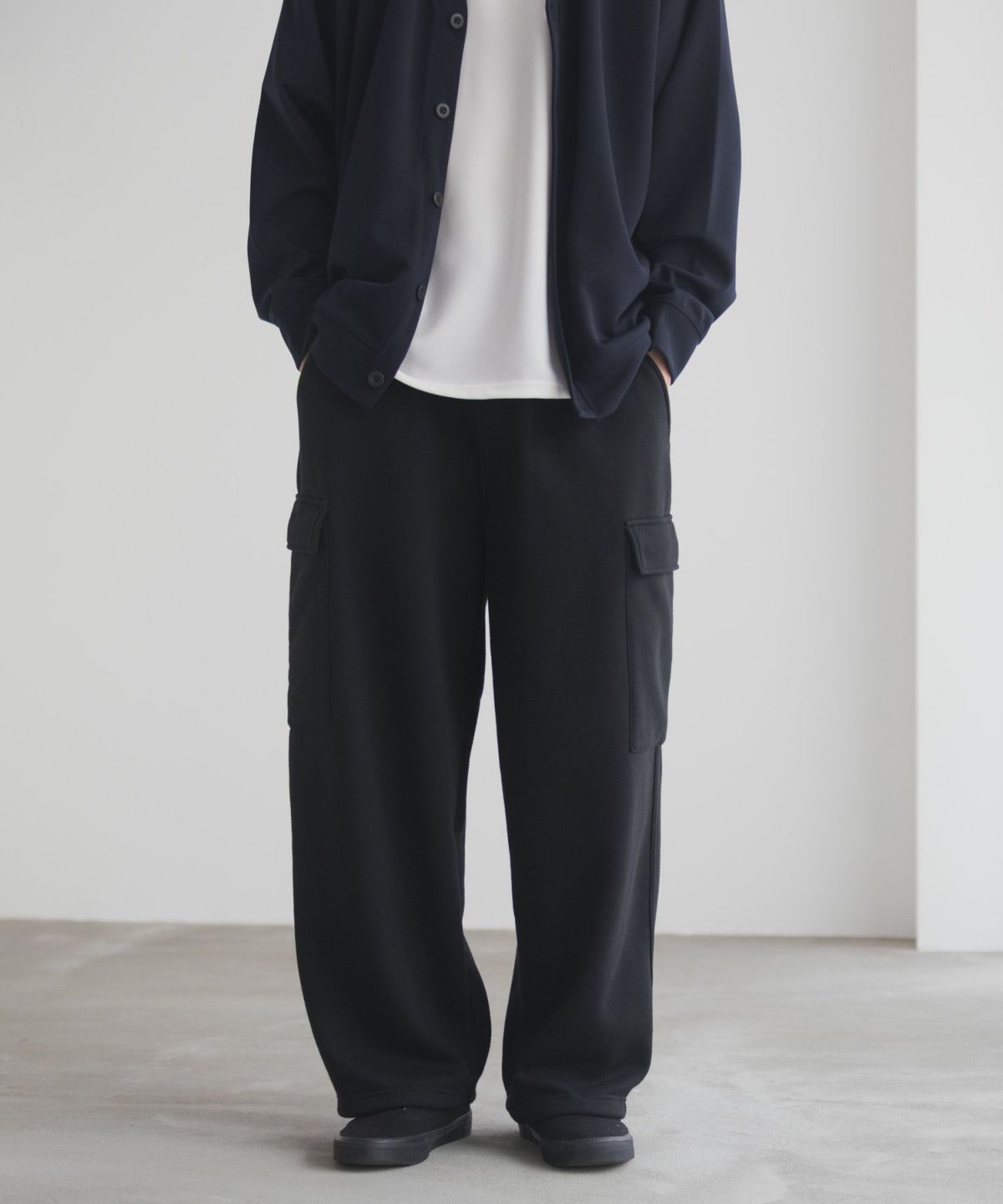 NAVY スウェットカーゴパンツ メンズ