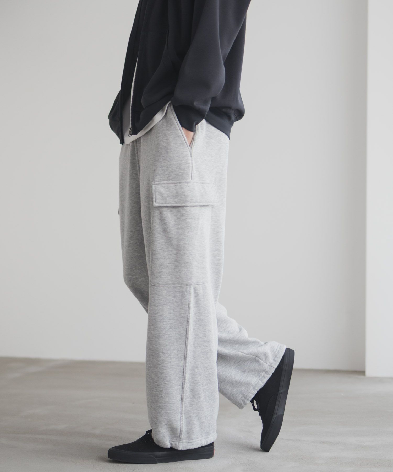 NAVY スウェットカーゴパンツ メンズ商品サムネイル-5