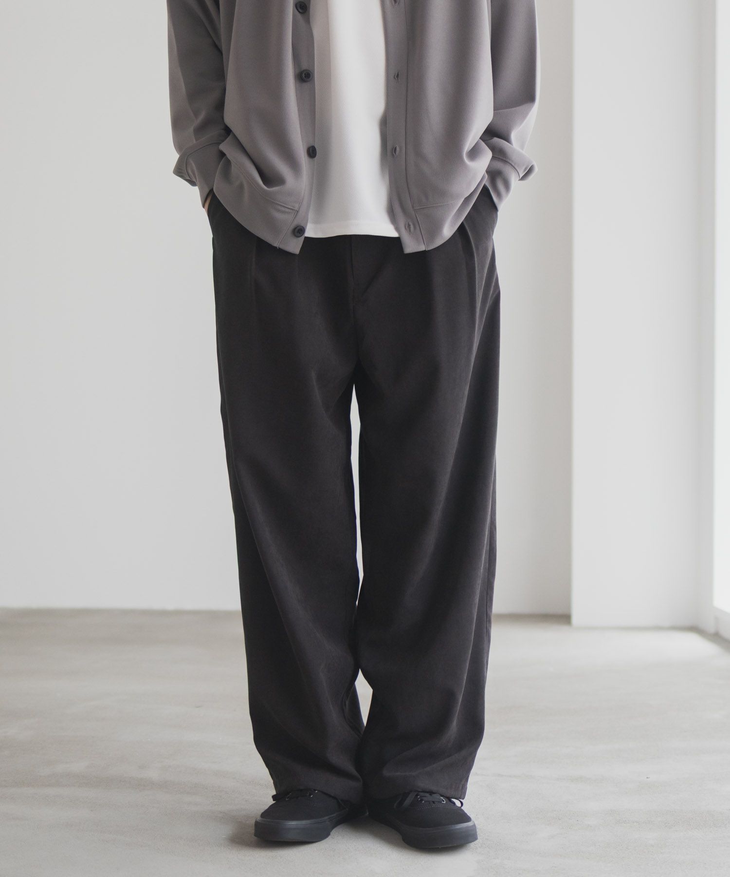 URBAN COLLECTION フィブリルワイドパンツ メンズ商品画像-3