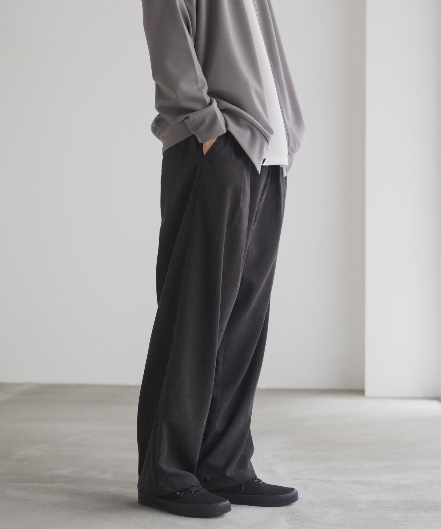 URBAN COLLECTION フィブリルワイドパンツ メンズ商品画像-6