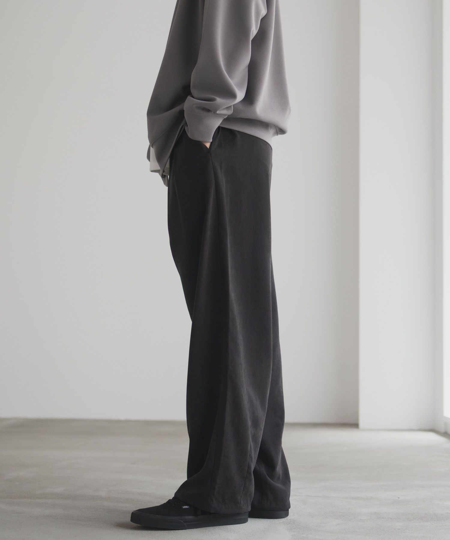 URBAN COLLECTION フィブリルワイドパンツ メンズ商品サムネイル-7