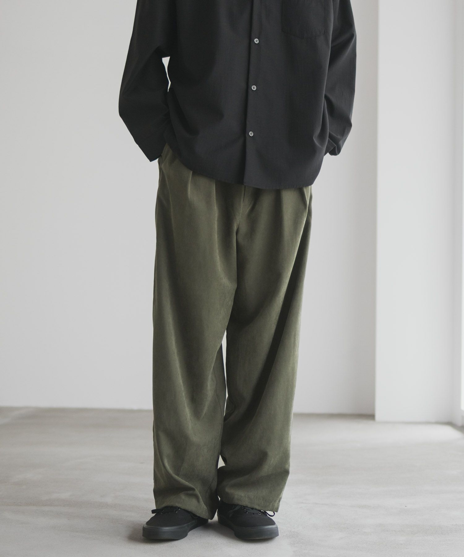 URBAN COLLECTION フィブリルワイドパンツ メンズ商品サムネイル-10