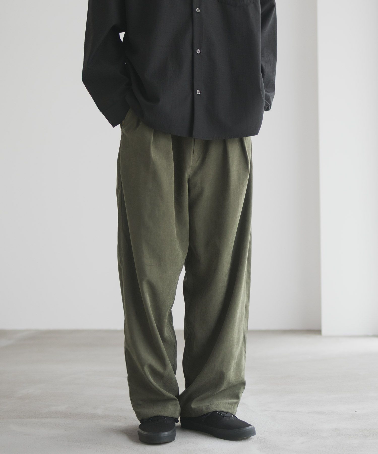 URBAN COLLECTION フィブリルワイドパンツ メンズ商品画像-11