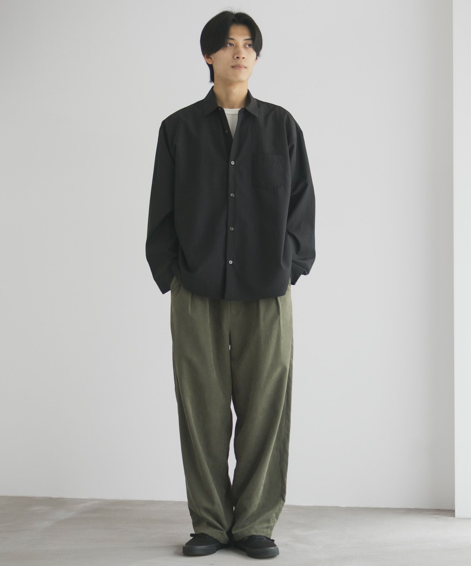 URBAN COLLECTION フィブリルワイドパンツ メンズ商品画像-27