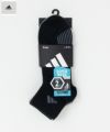 adidas クォーターソックス スーパーメッシュ 3足組 メンズ